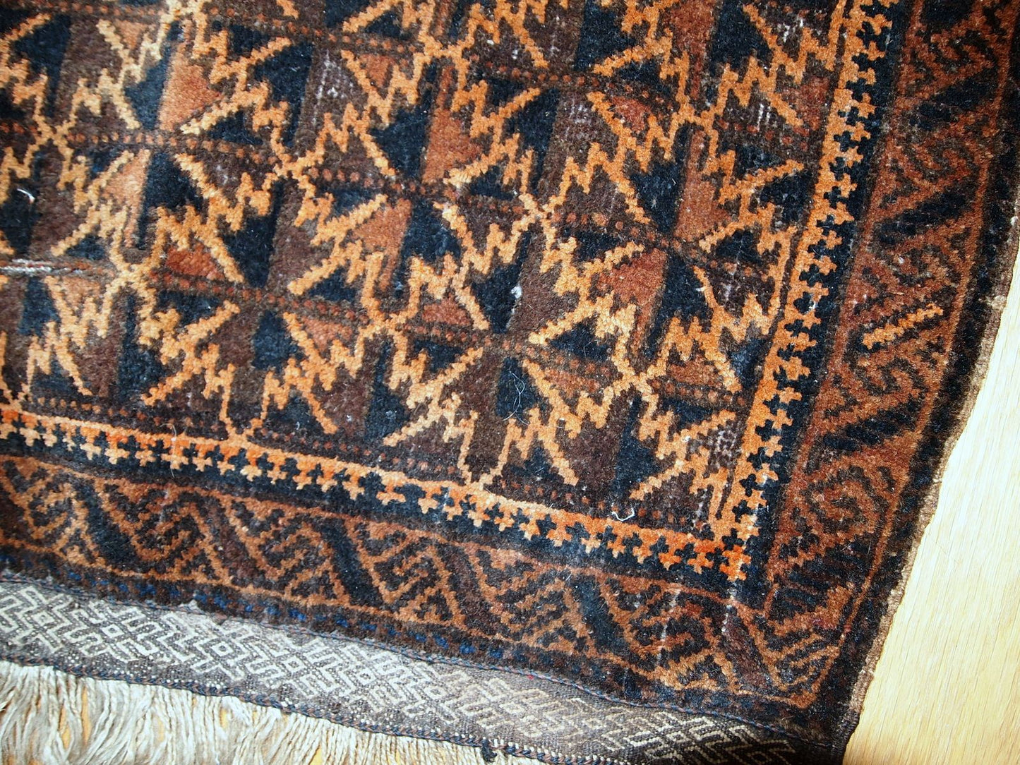 Vintage Afghan Baluch Rug, 1920s