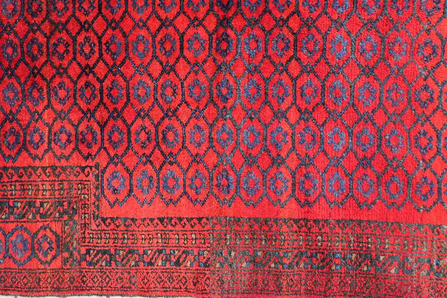 Vintage Afghan Baluch Rug, 1950s