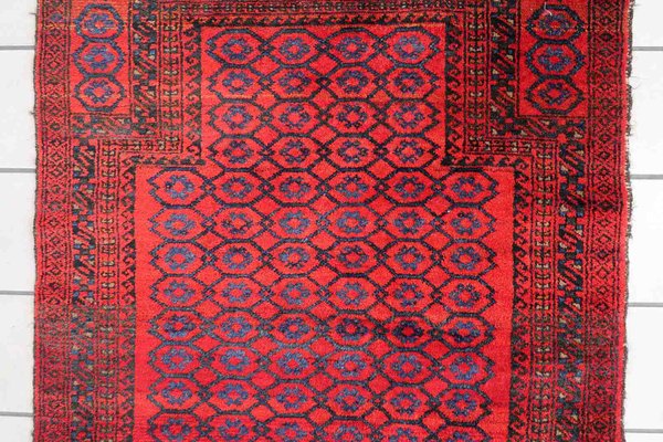 Vintage Afghan Baluch Rug, 1950s-JZV-1361399