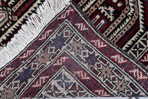 Vintage Afghan Baluch Rug, 1970s-JZV-1352648