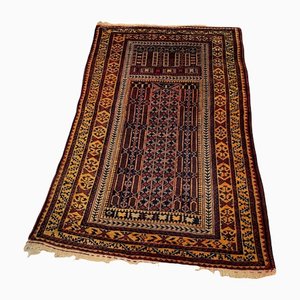 Vintage Afghan Belouche Hand-Knotted Beloch Rug-AIV-1158684