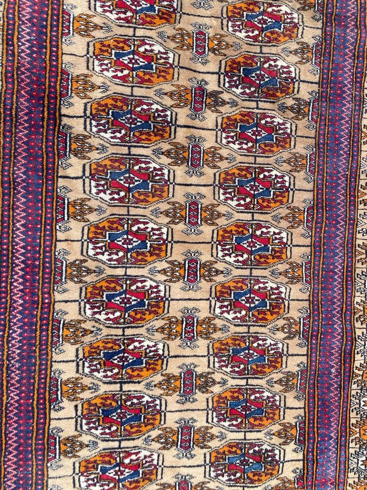 Vintage Afghan Boukhara Design Rug