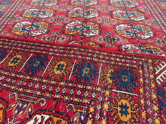 Vintage Afghan Buchara Rug, 1980s-AIV-1724474