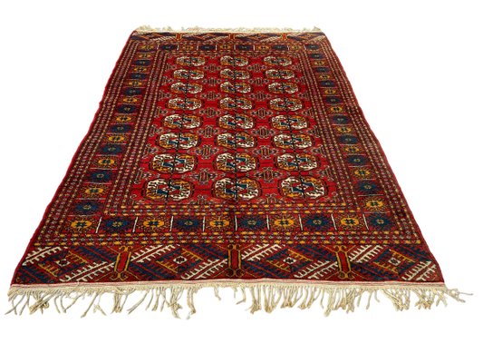 Vintage Afghan Buchara Rug, 1980s-AIV-1724474