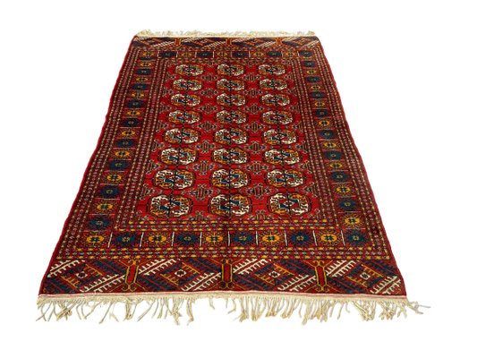 Vintage Afghan Buchara Rug, 1980s-AIV-1724474