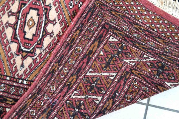 Vintage Afghan Handmade Ersari Rug, 1970s-JZV-1343698