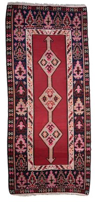 Vintage Afghan Handmade Herati Kilim Rug, 1960s-JZV-1746430