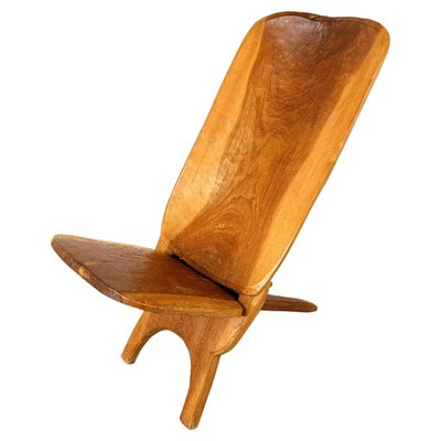 Vintage African Birthing Chair, 1960s-IRH-1765736