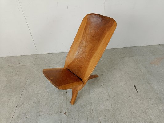 Vintage African Birthing Chair, 1960s-IRH-1765736