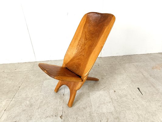 Vintage African Birthing Chair, 1960s-IRH-1765736