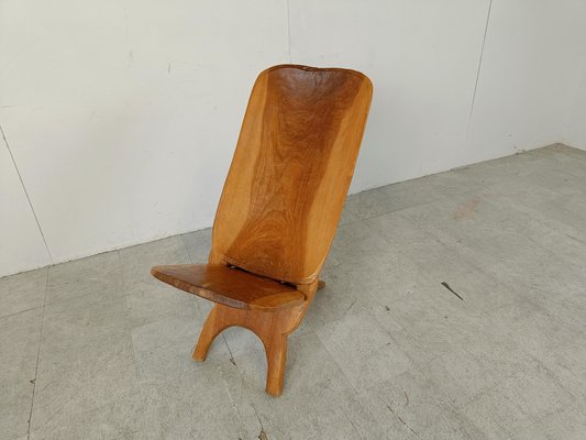 Vintage African Birthing Chair, 1960s-IRH-1765736