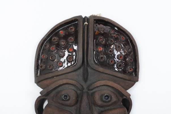 Vintage African Wall Mask, 1950s-US-1818404