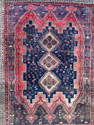 Vintage Afshar Rug, 1960s-YMM-1725965