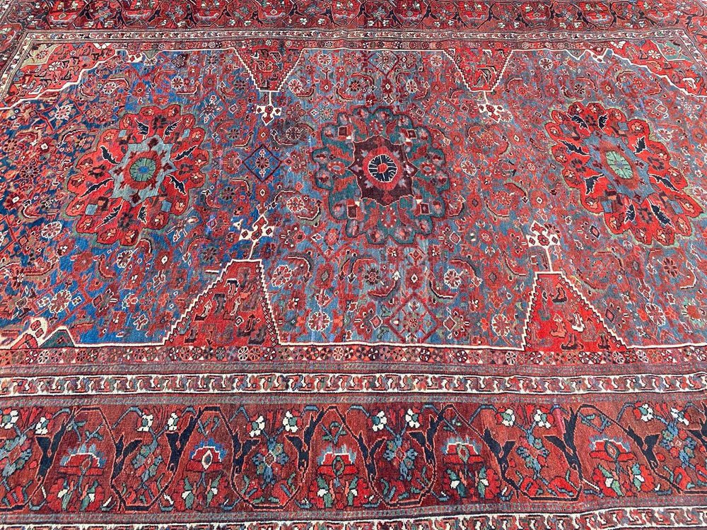 Vintage Afshar Rug, 1990s