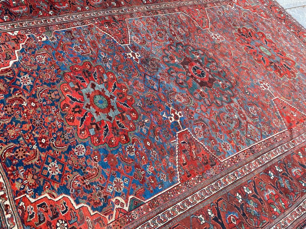 Vintage Afshar Rug, 1990s