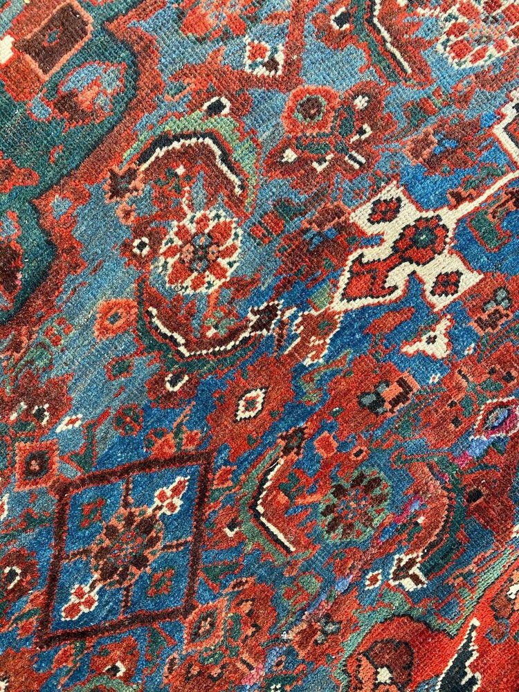 Vintage Afshar Rug, 1990s