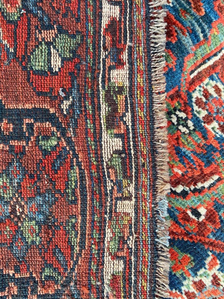 Vintage Afshar Rug, 1990s