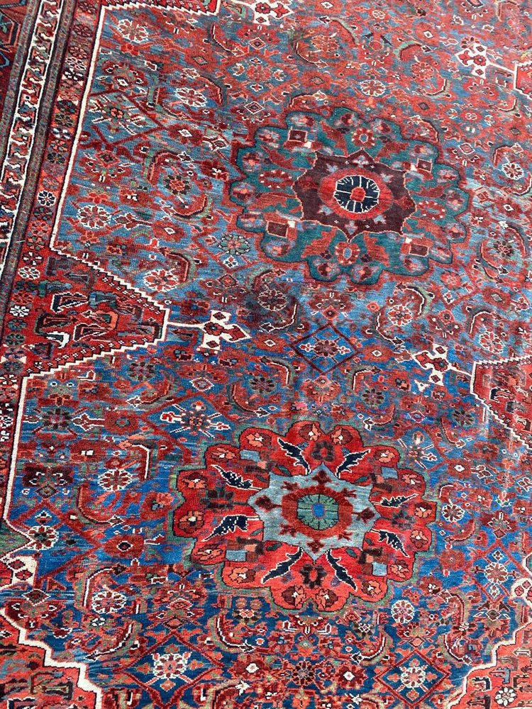 Vintage Afshar Rug, 1990s