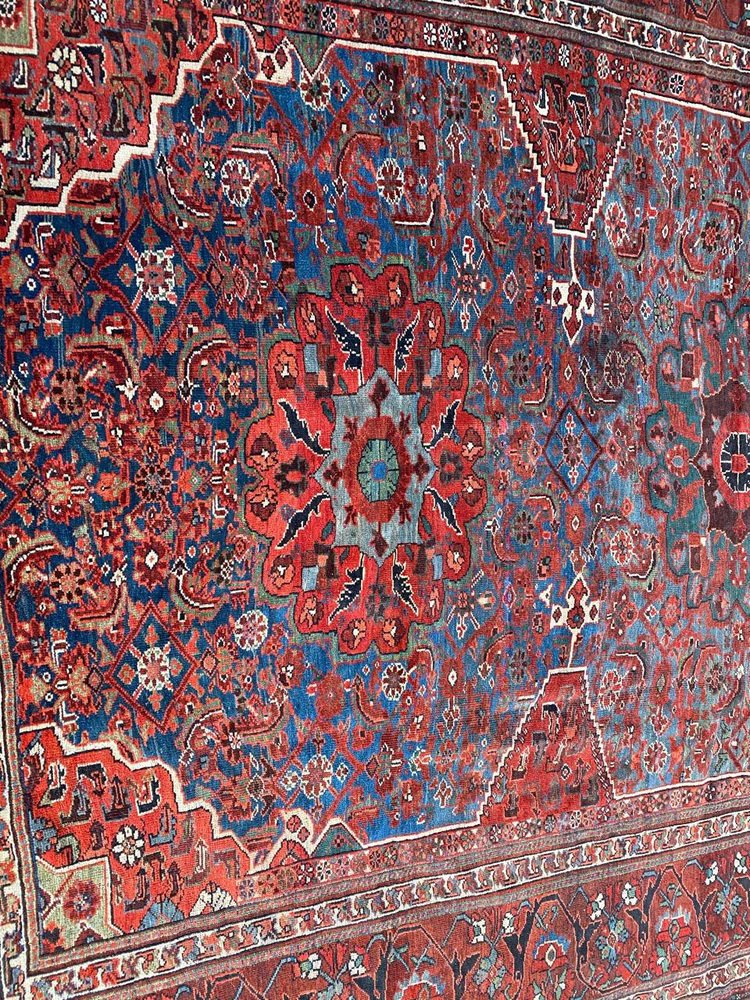 Vintage Afshar Rug, 1990s