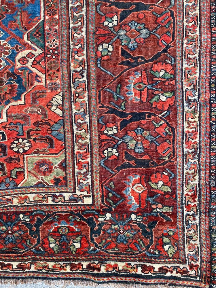 Vintage Afshar Rug, 1990s