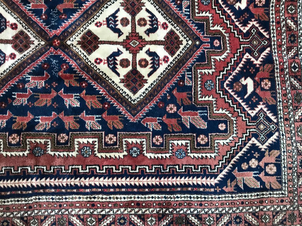 Vintage Afshar Rug