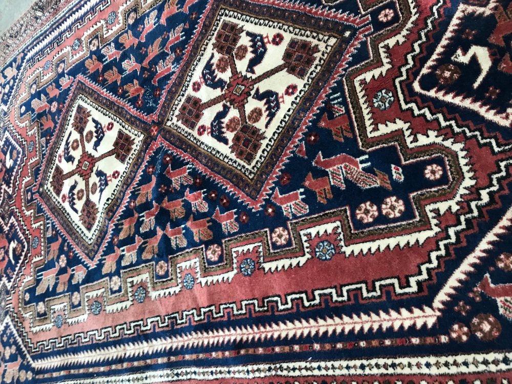 Vintage Afshar Rug