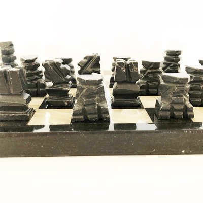 Vintage Alabaster Chessboard, 1950s-OLY-1130604