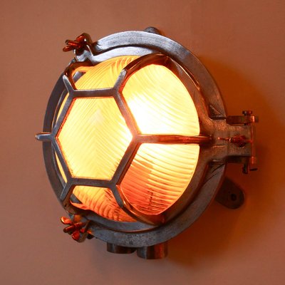 Vintage Aluminum Cast Iron Wall Light, 1950s-PSG-1758250