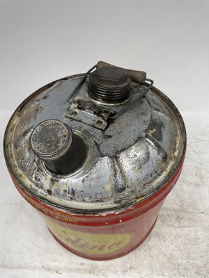 Vintage American Gasoline Petrol Can in Metal, 1940s-GKM-2028092