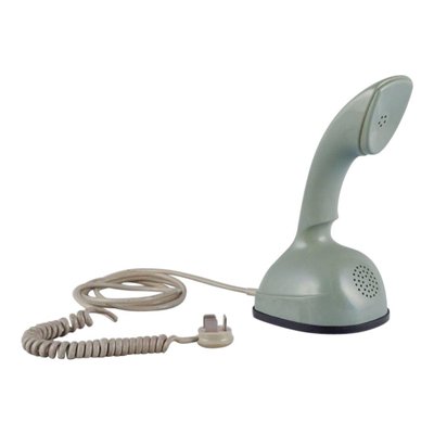 Vintage Analogue Telephone in Green Plastic, 1960s-AR-2034089