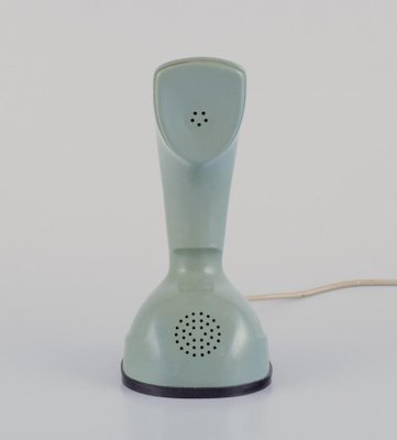 Vintage Analogue Telephone in Green Plastic, 1960s-AR-2034089