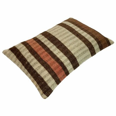 Vintage Anatolian Kilim Cushion Cover-AIV-825684