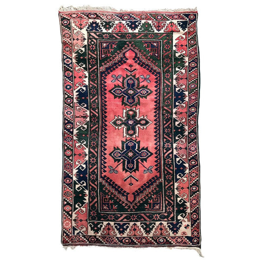 Vintage Anatolian Turkish Konya Rug, 1980s