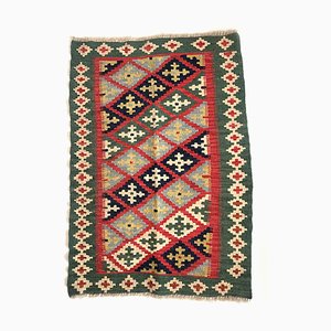 Vintage Anatolian Wool Flatwave Kilim Rug, 1960s-GIW-1732270