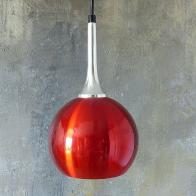 Vintage Anodized Aluminum Ceiling Light, 1960s-WK-727607