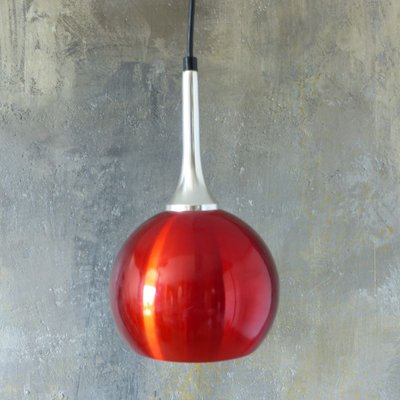 Vintage Anodized Aluminum Ceiling Light, 1960s-WK-727607