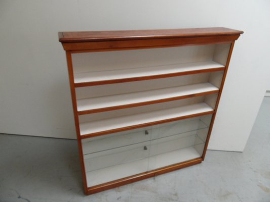 Vintage Apothecary Cabinet in Cherry Wood, 1930s-PNJ-2027944