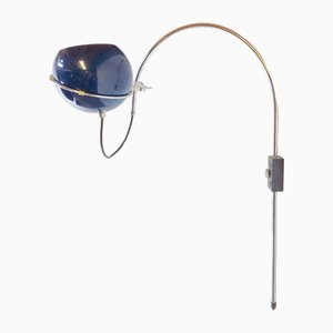 Vintage Arc Sphere Wall Lamp in Chrome from Gepo Design, 1970s-AXJ-2038023