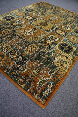 Vintage Area Rug in Green & Yellow-HPP-1746760