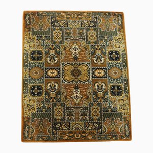 Vintage Area Rug in Green & Yellow-HPP-1746760