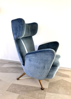 Vintage Armchair by Giulio Minoletti, 1950s-NWG-1782663