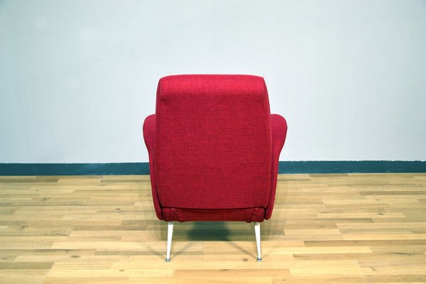 Vintage Armchair in Fabric, Italy, 1960s-QZZ-1304175