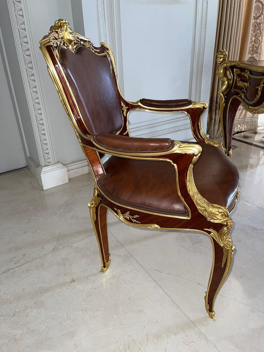 Vintage Armchair in Style of Francois Linke, Paris