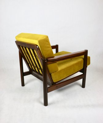 Vintage Armchair in Yellow Olive, 1970s-UJQ-1790503