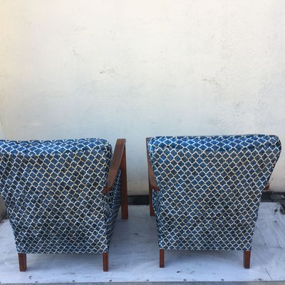 Vintage Armchairs, 1940s, Set of 2-WQQ-933345