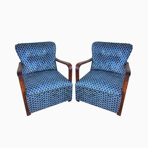 Vintage Armchairs, 1940s, Set of 2-WQQ-933345