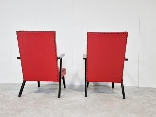 Vintage Armchairs, 1960s, Belgium, Set of 2-IRH-1134471