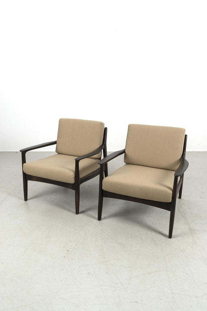 Vintage Armchairs by Eugen Schmidt, Set of 2