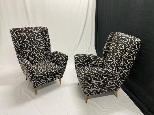 Vintage Armchairs by Giò Ponti, 1950s, Set of 2-FDH-1774628