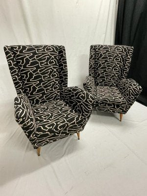 Vintage Armchairs by Giò Ponti, 1950s, Set of 2-FDH-1774628